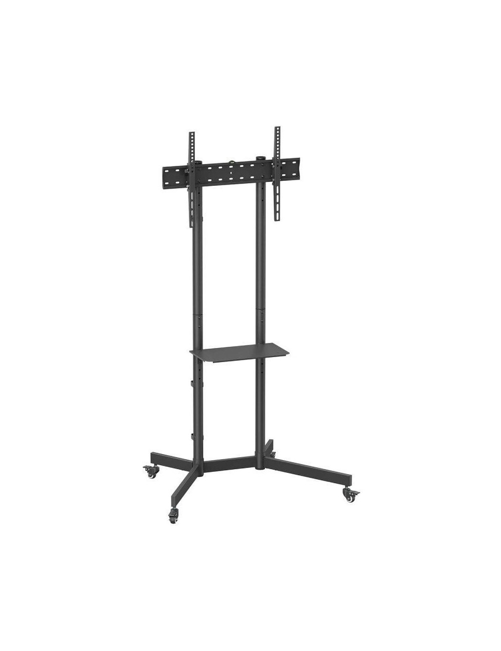 Soporte de Suelo Inclinable con Ruedas Aisens FT70TE-333 para TV 37'-70'/ hasta 45kg