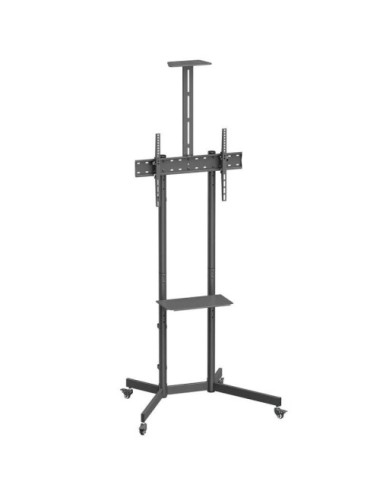 Soporte de Suelo Inclinable con Ruedas/ Soporte de Cámara Aisens FT70TE-335 para TV 37'-70'/ hasta 45kg