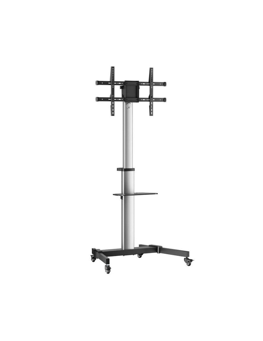 Soporte de Suelo Inclinable con Ruedas Aisens FT86TRE-197 para TV 37-86'/ hasta 50kg