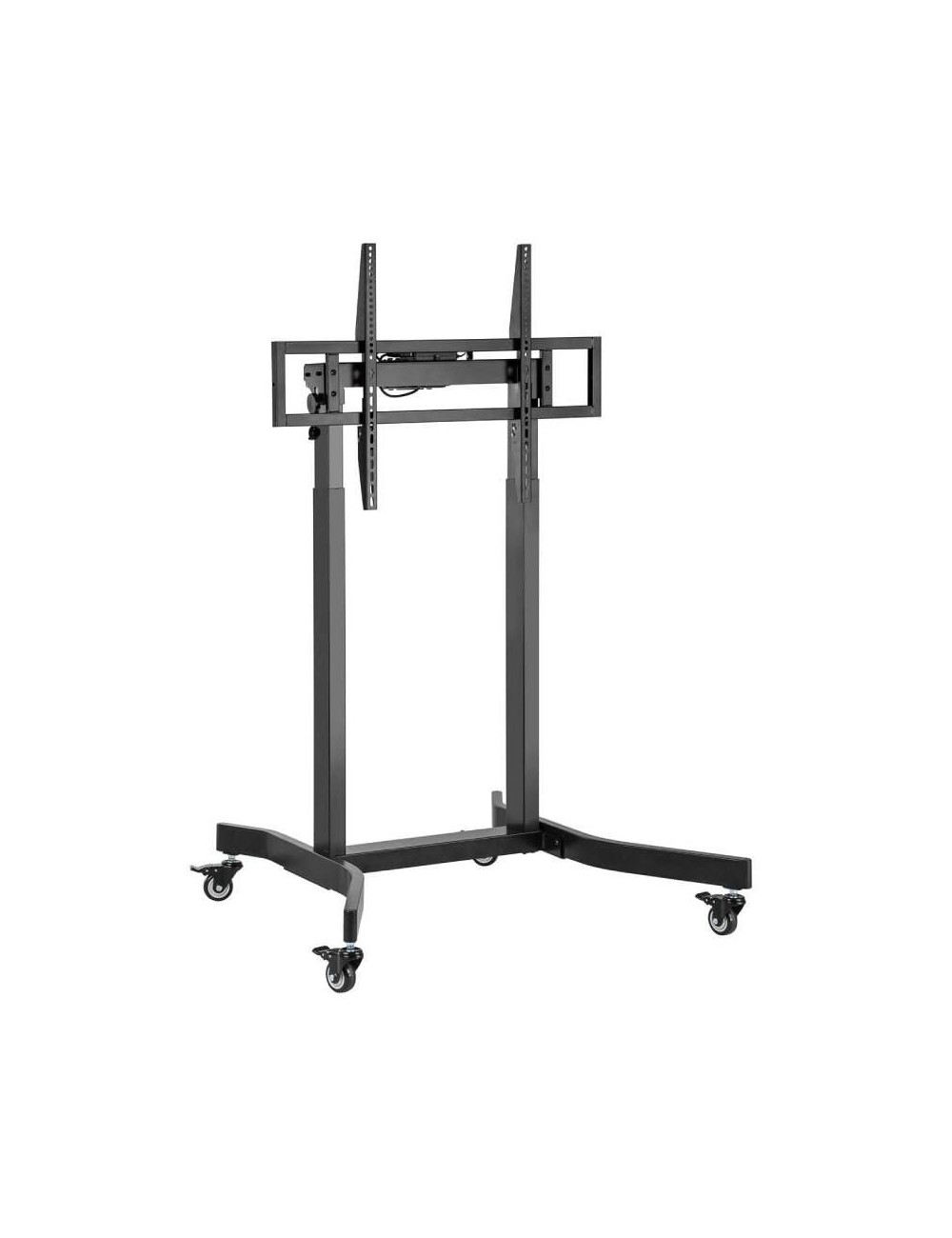 Soporte de Suelo Motorizado con Ruedas Aisens FTF100E-271 para TV de 55-100'/ hasta 120kg
