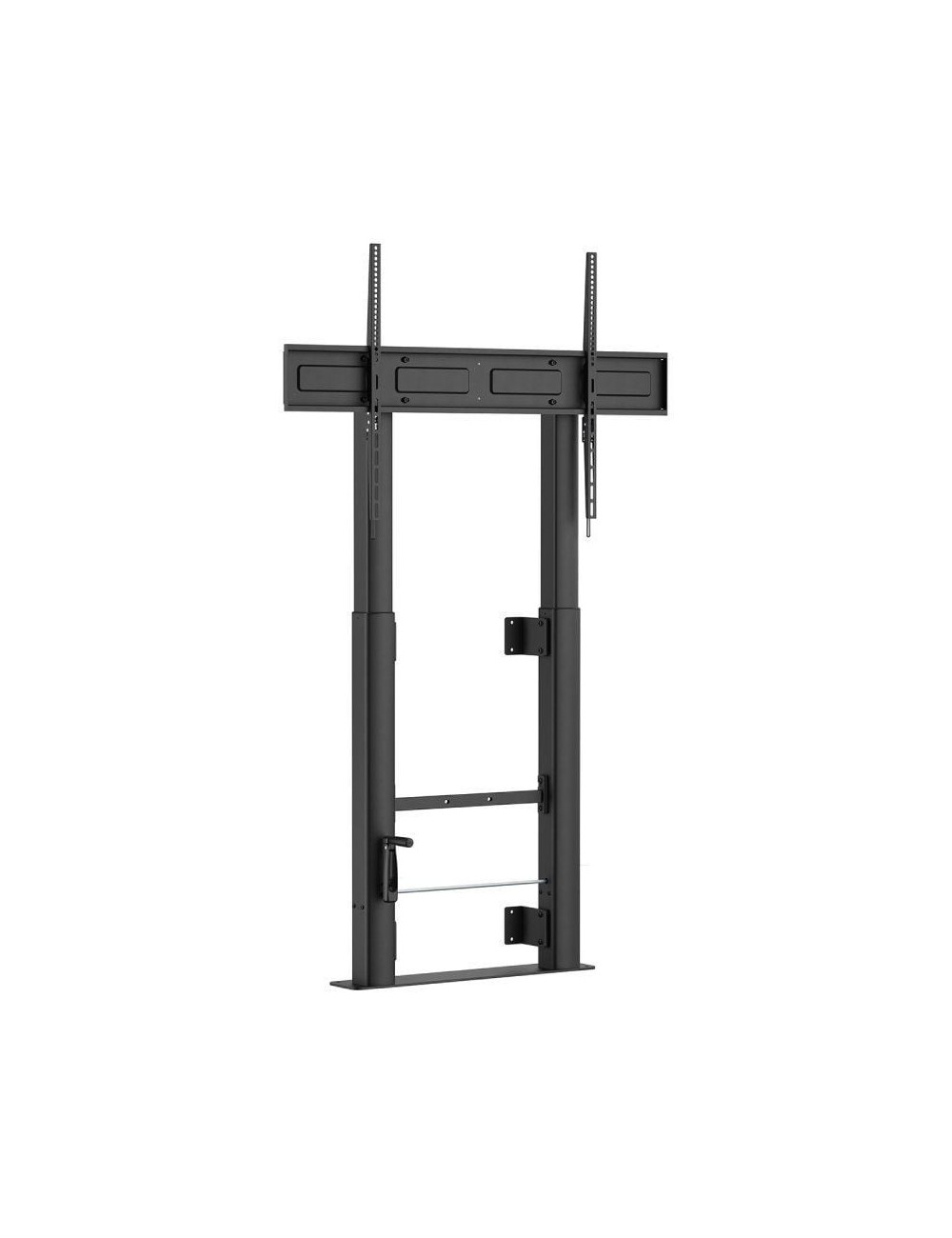 Soporte de Suelo Giratorio/ Inclinable/ Nivelable Aisens FWF100E-351 para TV de 60-100'/ hasta 120kg