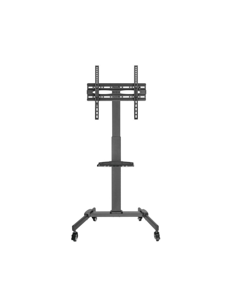 Soporte de Suelo Orientable/ Inclinable con Ruedas Fonestar STS-4244N para TV de 32-65'/ hasta 35kg