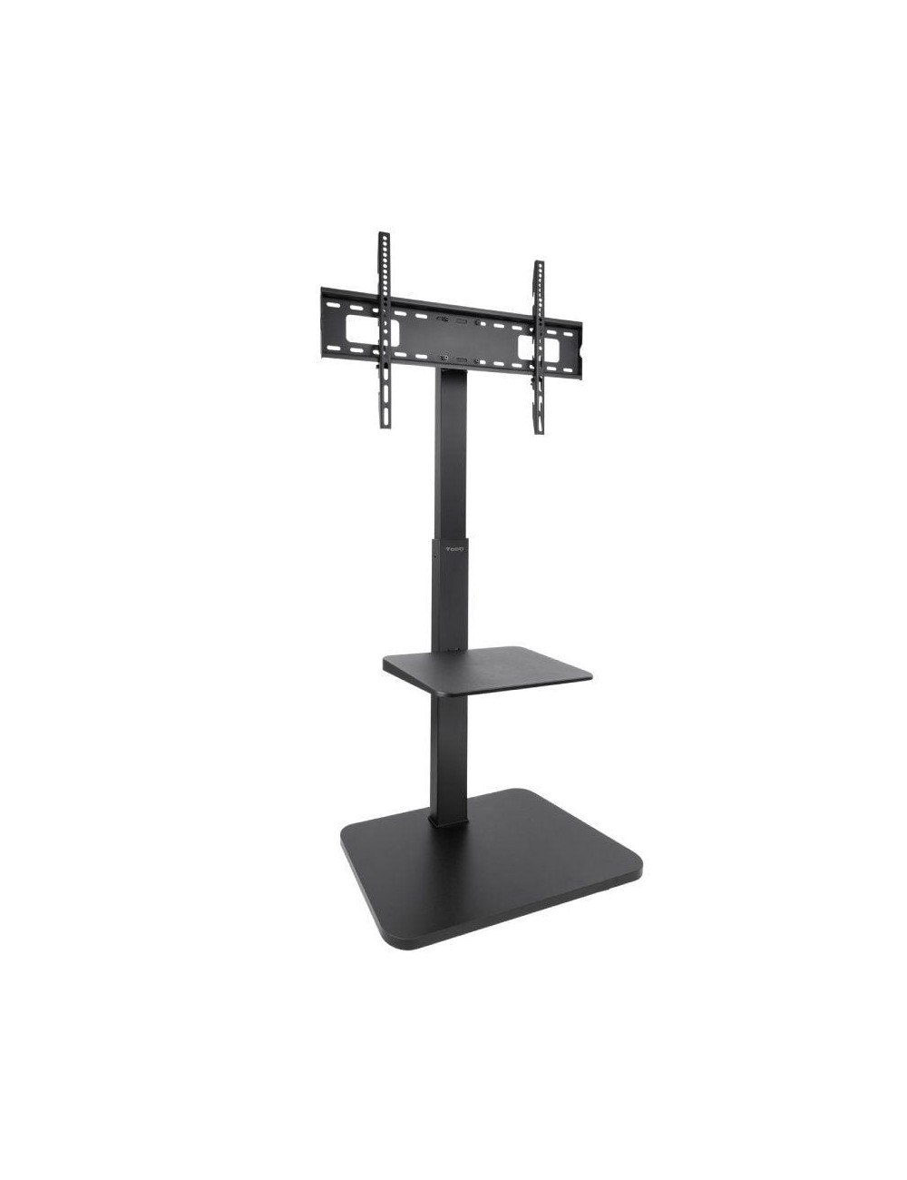 Soporte de Suelo Inclinable/ Ajustable TooQ MOON FS2287M-B para TV de 37-75'/ hasta 40kg