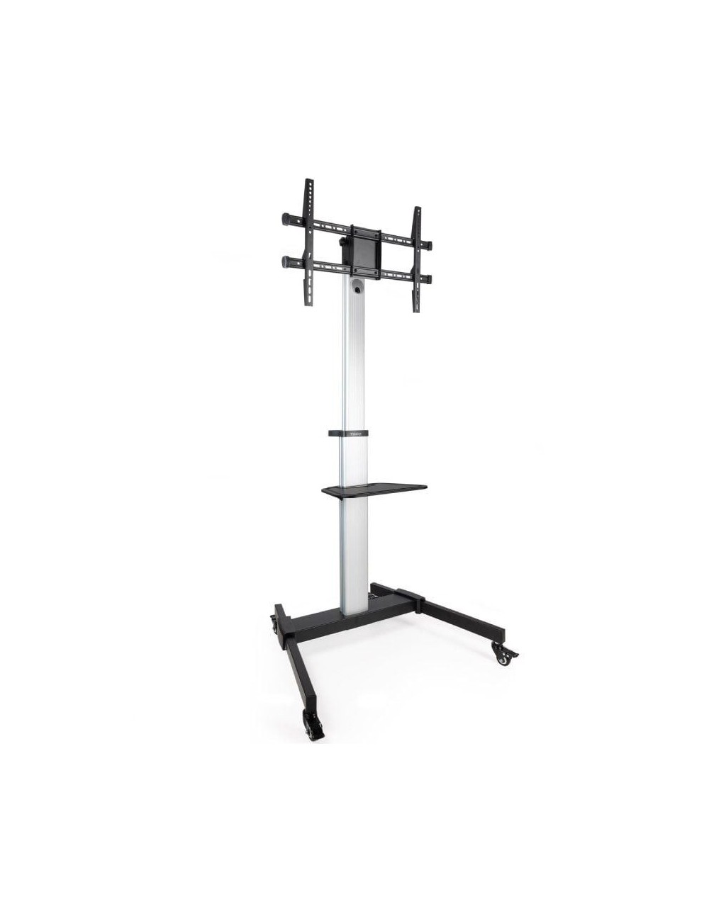 Soporte de Suelo Inclinable/ Ajustable con Ruedas TooQ FS1886M-B para TV de 37-86'/ hasta 50kg