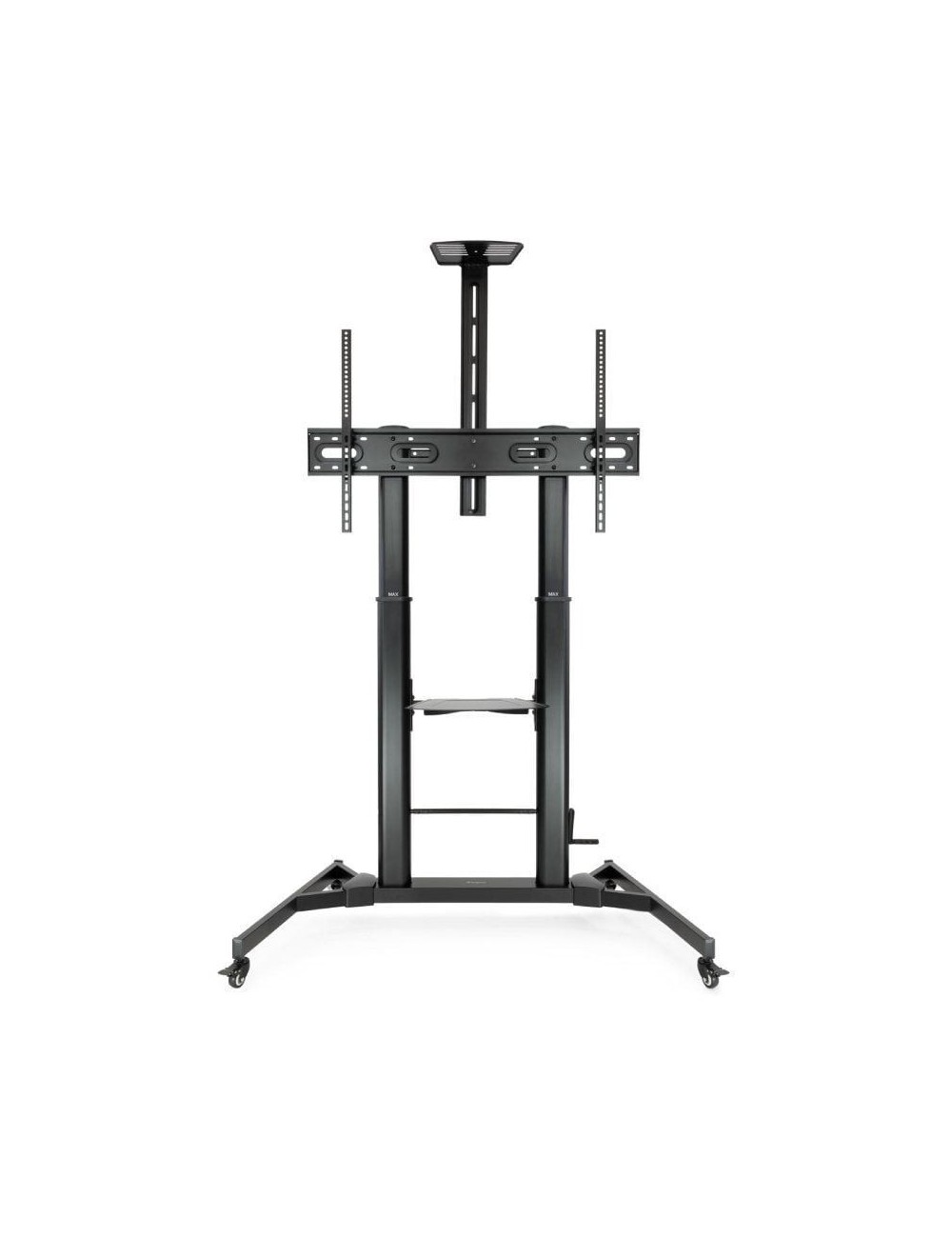 Soporte de Suelo Inclinable/ Ajustable con Ruedas Tooq FS20400HM-B para TV de 60-100'/ hasta 100kg