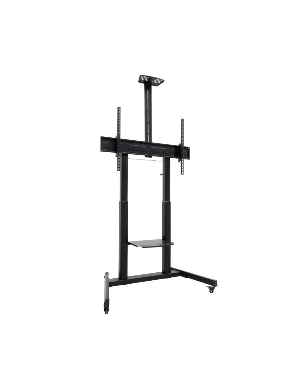 Soporte de Suelo Inclinable con Ruedas TooQ FS20406HM-B para TV de 60-100'/ hasta 120kg
