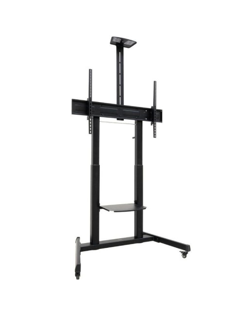 Soporte de Suelo Inclinable con Ruedas TooQ FS20406HM-B para TV de 60-100'/ hasta 120kg