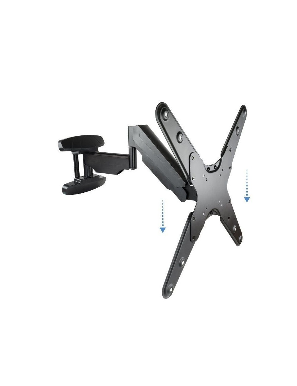 Soporte de Pared Giratorio/ Inclinable/ Nivelable TooQ LP2355TN-B para TV de 23-55'/ hasta 30kg