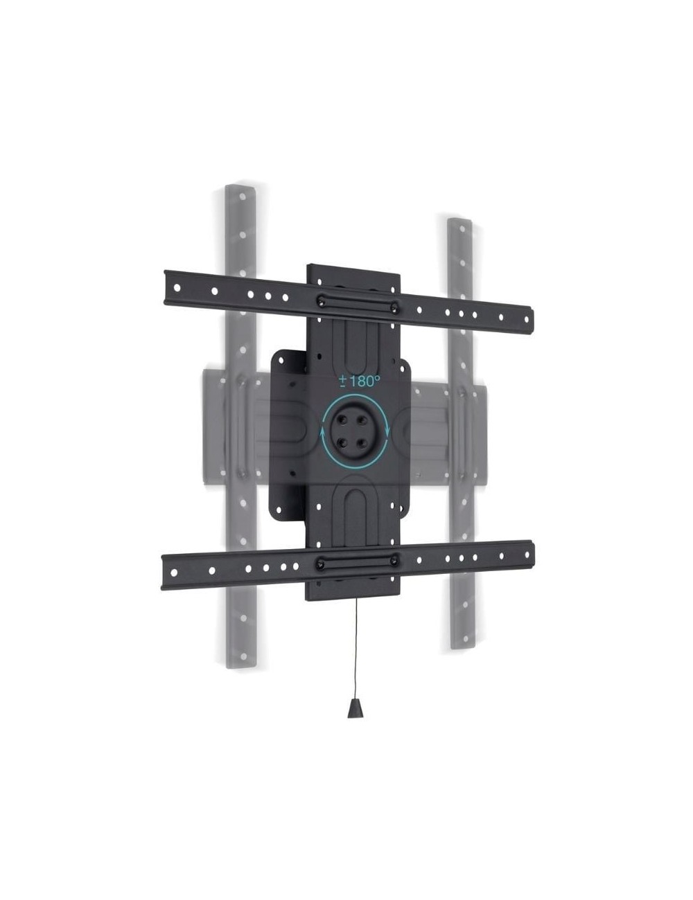 Soporte de Pared Giratorio/ Inclinable/ Nivelable TooQ LP3780F-R para TV de 37-80'/ hasta 50kg