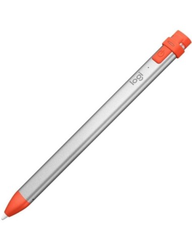 Lápiz Electrónico Logitech Crayon para iPad/ Naranja