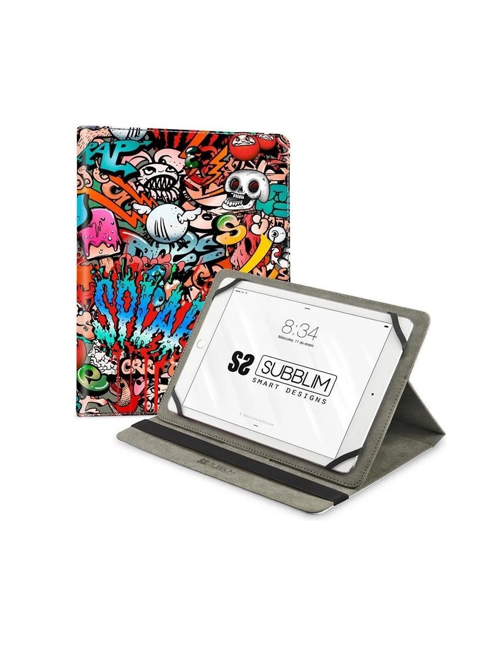 Funda Subblim Trendy Graffiti para Tablets de 9.6'-11'