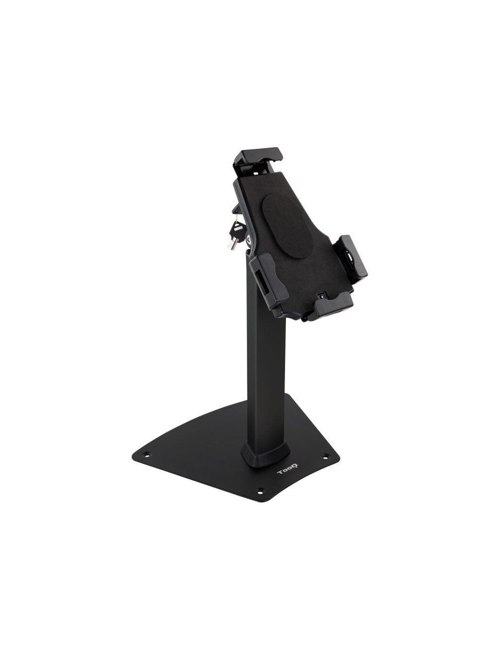Soporte para Tablet TooQ TQTDS0811/ Antirrobo/ Negro