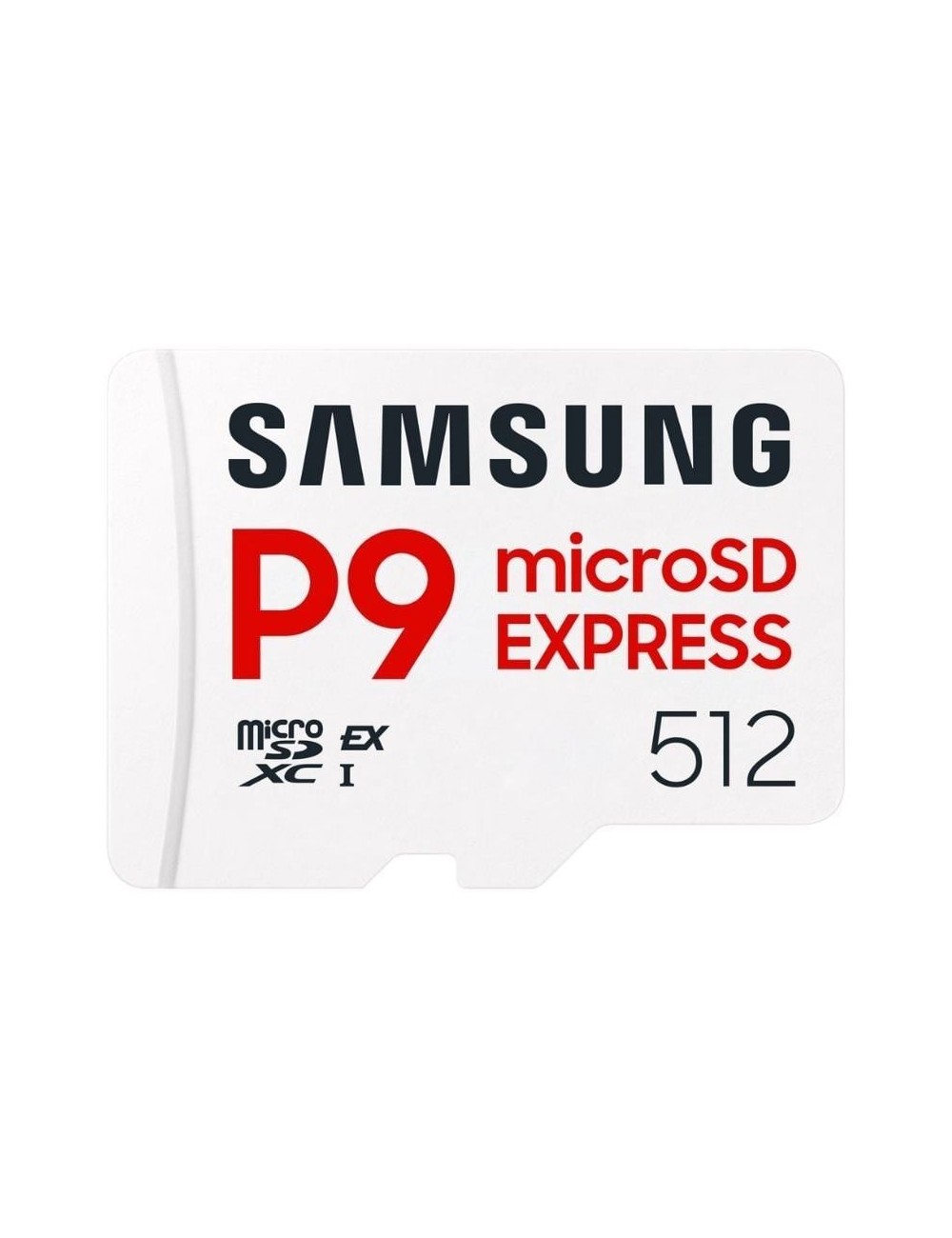 Tarjeta de Memoria Samsung P9 Express 512GB microSD XC/ Clase 10/ 800MBs