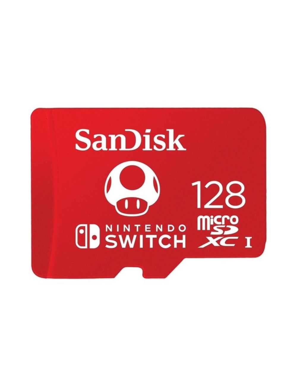 Tarjeta de Memoria SanDisk Nintendo Switch 128GB microSD XC UHS-I/ Clase 10/ 100MBs