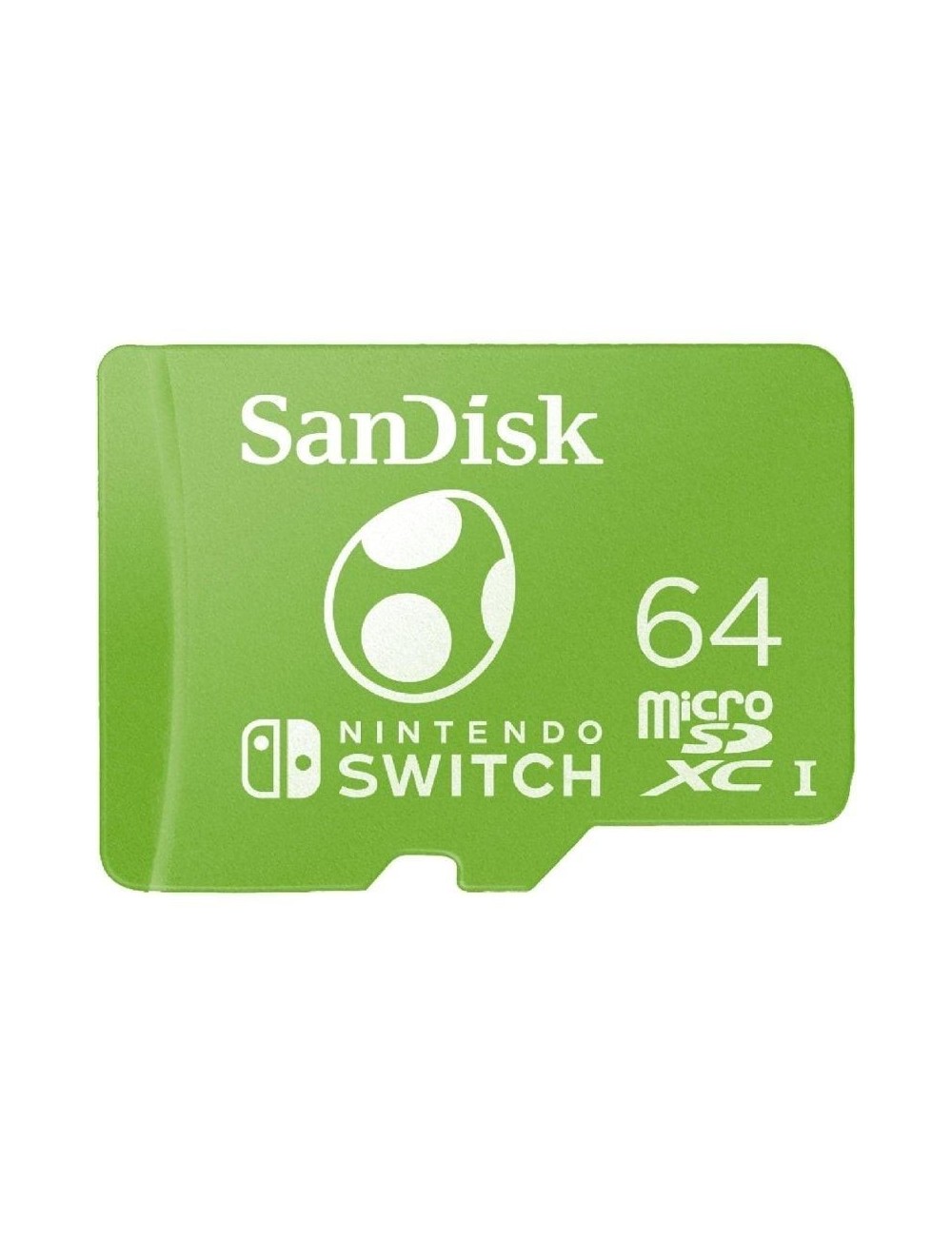 Tarjeta de Memoria SanDisk Nintendo Switch 64GB microSD XC UHS-I/ Clase 10/ 100MBs