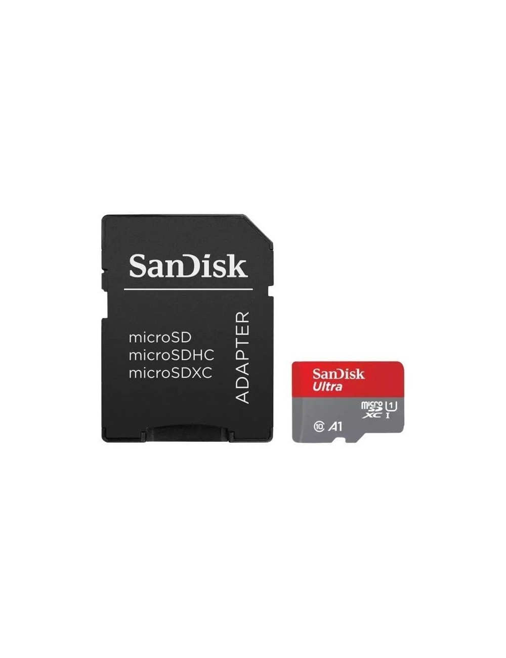 Tarjeta de Memoria SanDisk Ultra 64GB microSD XC con Adaptador/ Clase 10/ 140MBs