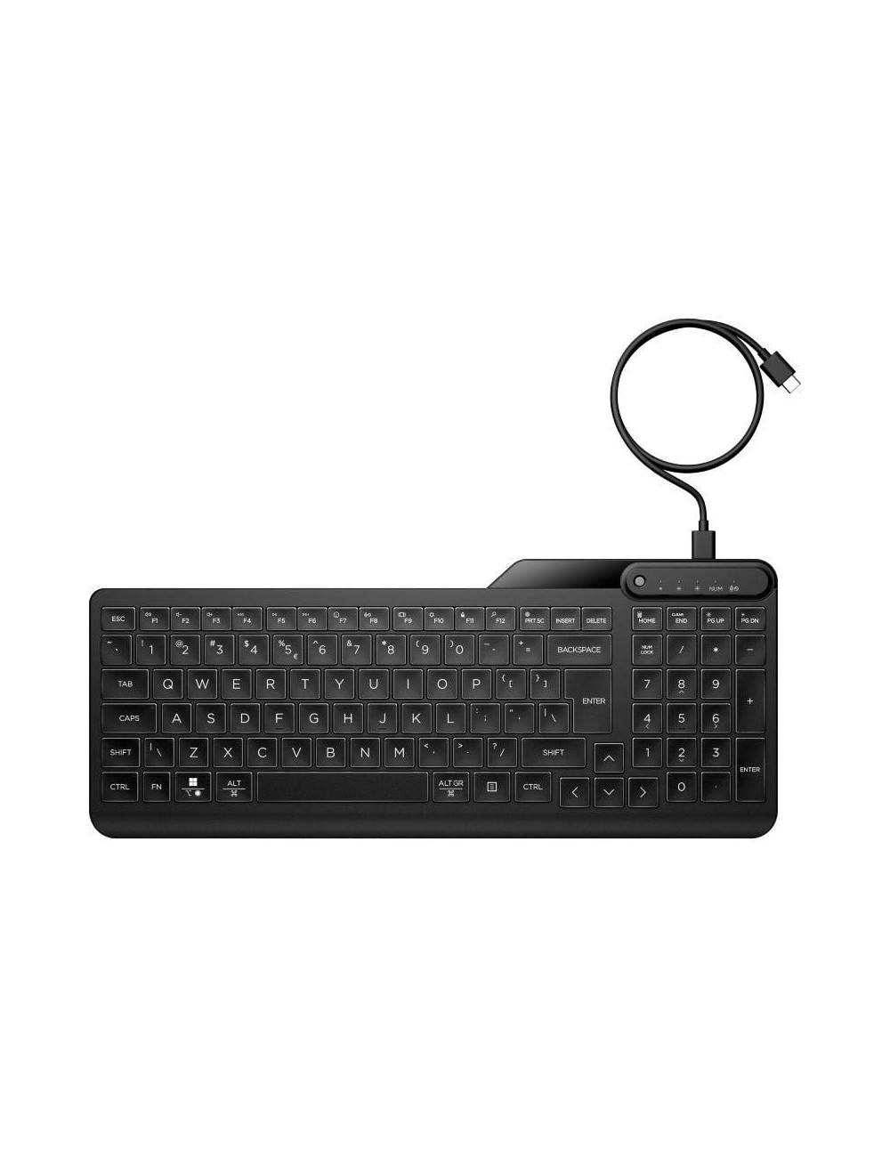 Teclado HP 405 Multidispositivo/ Negro