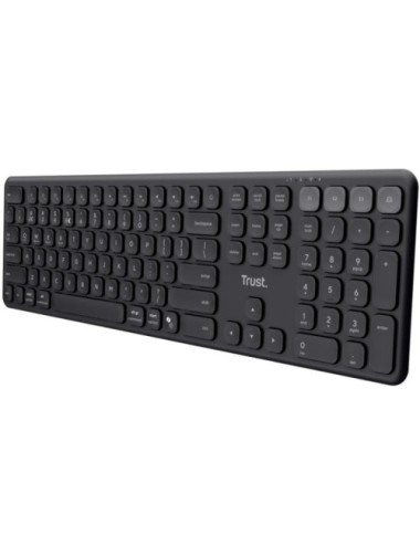 Teclado Compacto Inalámbrico Trust Vaiya