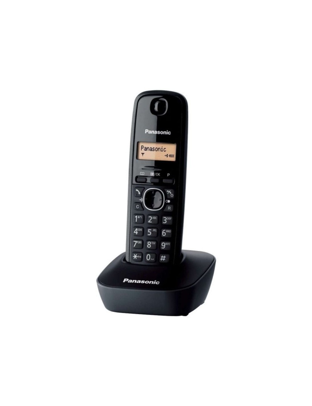 Teléfono Inalámbrico Panasonic KX-TG1611/ Negro