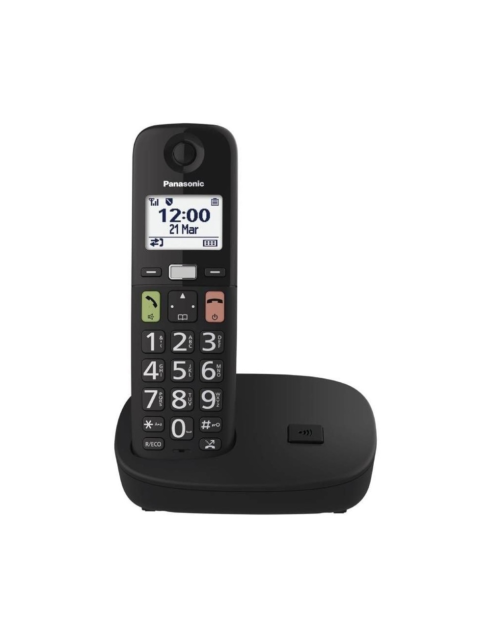 Teléfono Inalámbrico Panasonic KX-TGU110/ Negro
