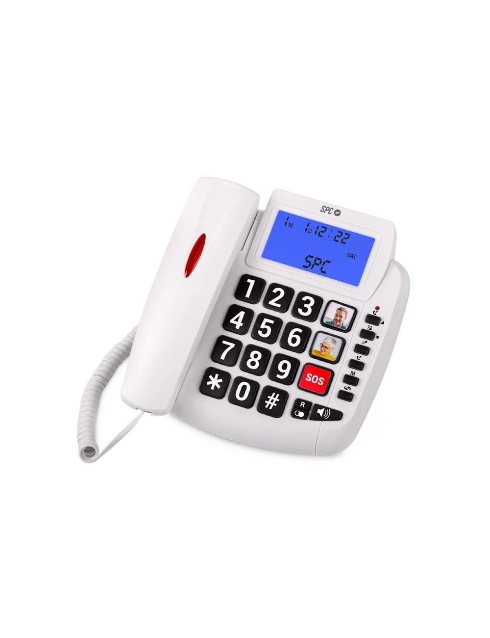 Teléfono SPC Comfort Volume 2/ Blanco