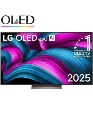 Televisor LG OLED Evo AI C5 OLED55C56LB 55'/ Ultra HD 4K/ Smart TV/ WiFi