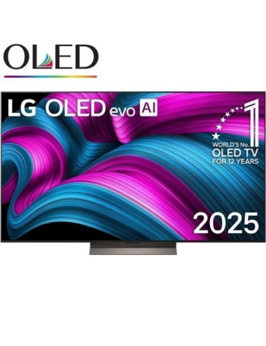 Televisor LG OLED Evo AI C5 OLED65C56LB 65'/ Ultra HD 4K/ Smart TV/ WiFi