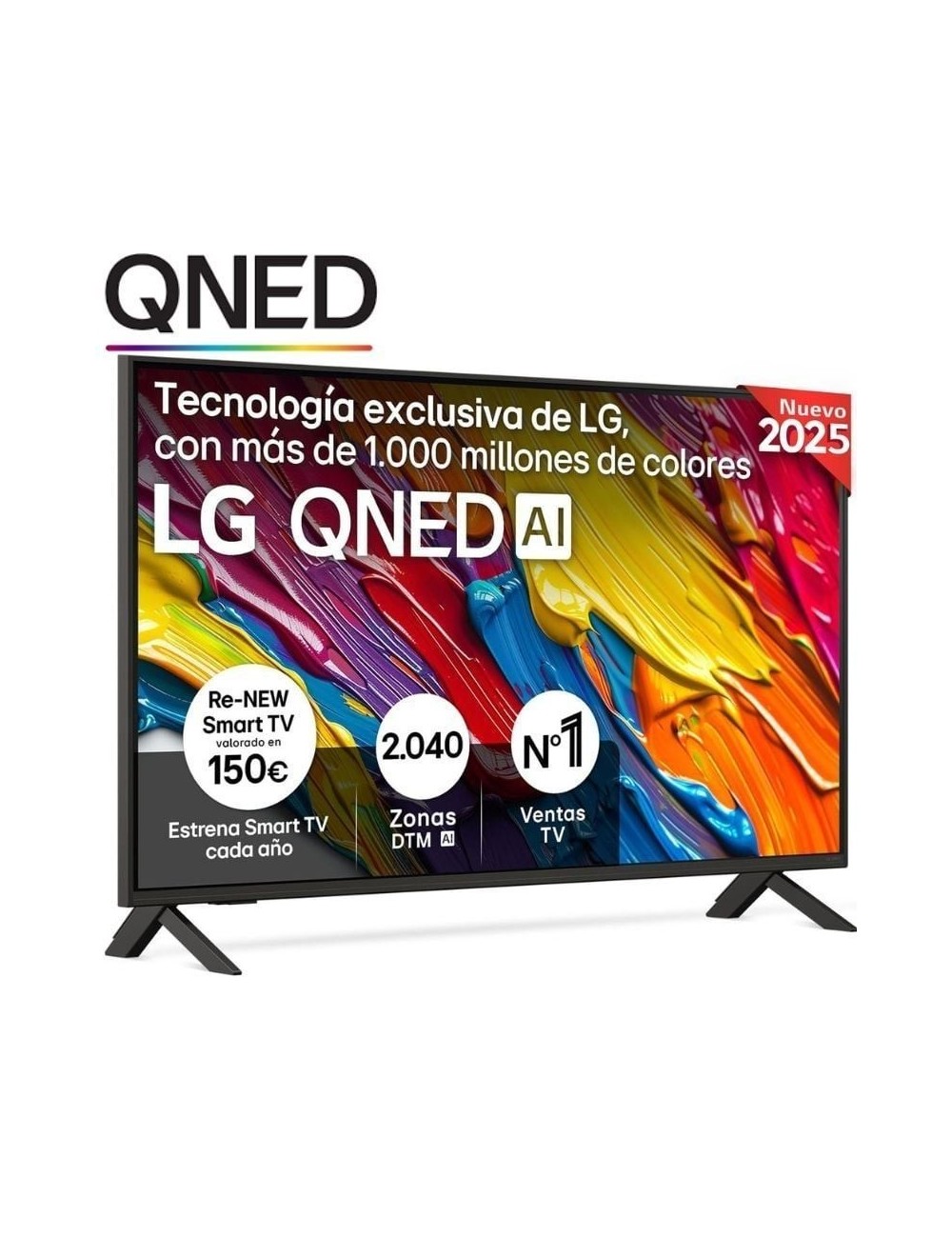 Televisor LG QNED 50QNED84A6C 50'/ Ultra HD 4K/ Smart TV/ WiFi