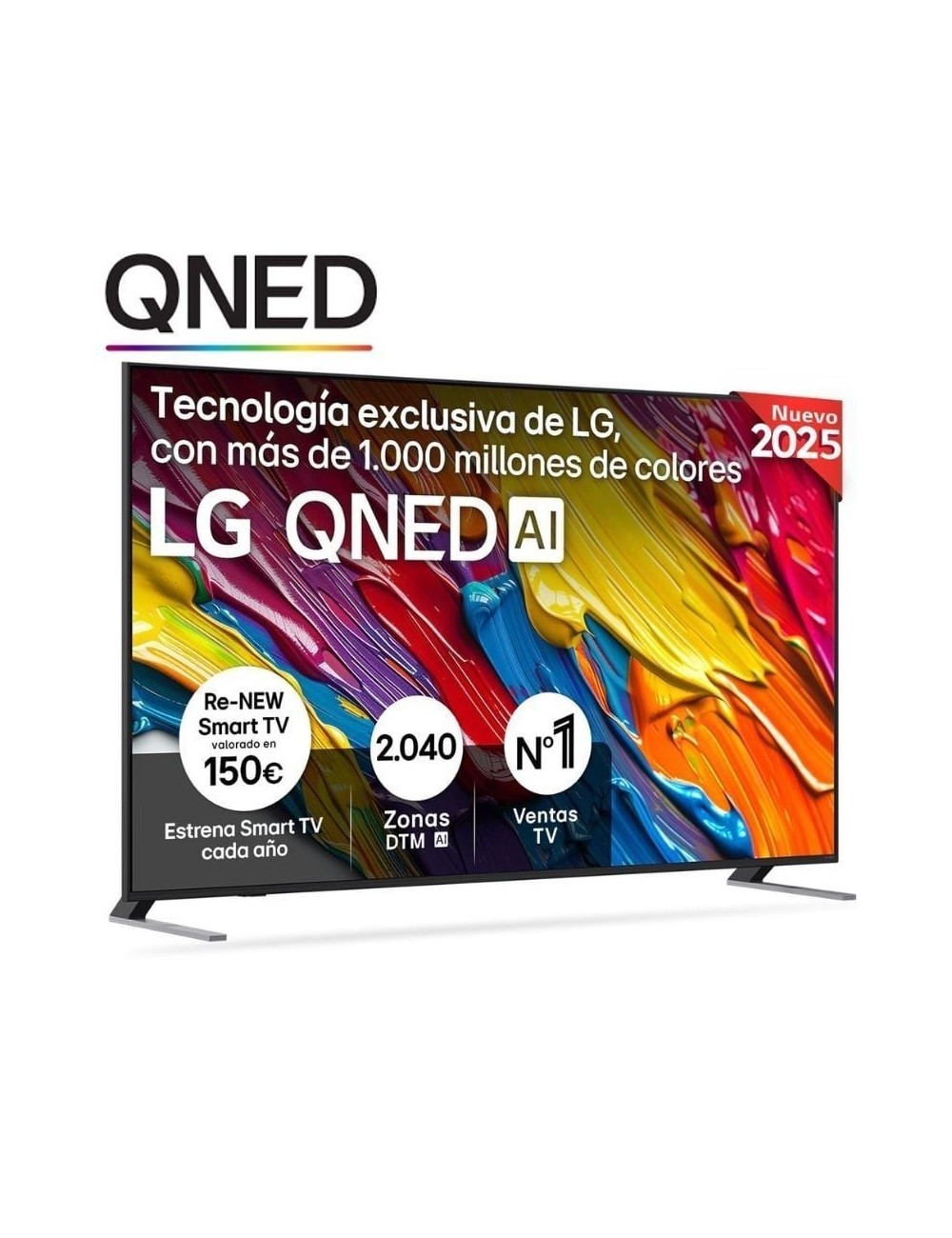 Televisor LG QNED 75QNED84A6C 75'/ Ultra HD 4K/ Smart TV/ WiFi