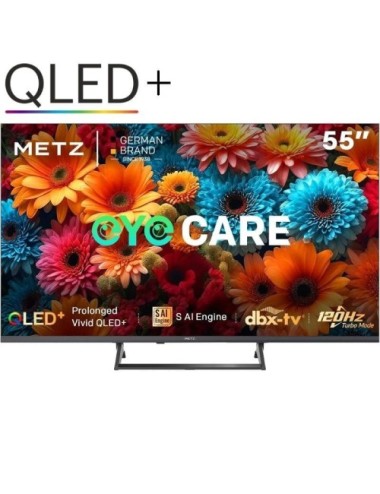 Televisor Metz QLED+ 55MQF7500Z 55'/ Ultra HD 4K/ Smart TV/ WiFi