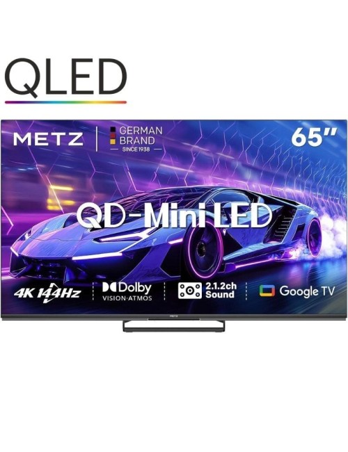 Televisor Metz QLED-MiniLED 65MNE8000Z 65'/ Ultra HD 4K/ Smart TV/ WiFi