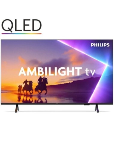 Televisor Philips QLED 75PUS8510 75'/ Ultra HD 4K/ Ambilight/ Smart TV/ WiFi