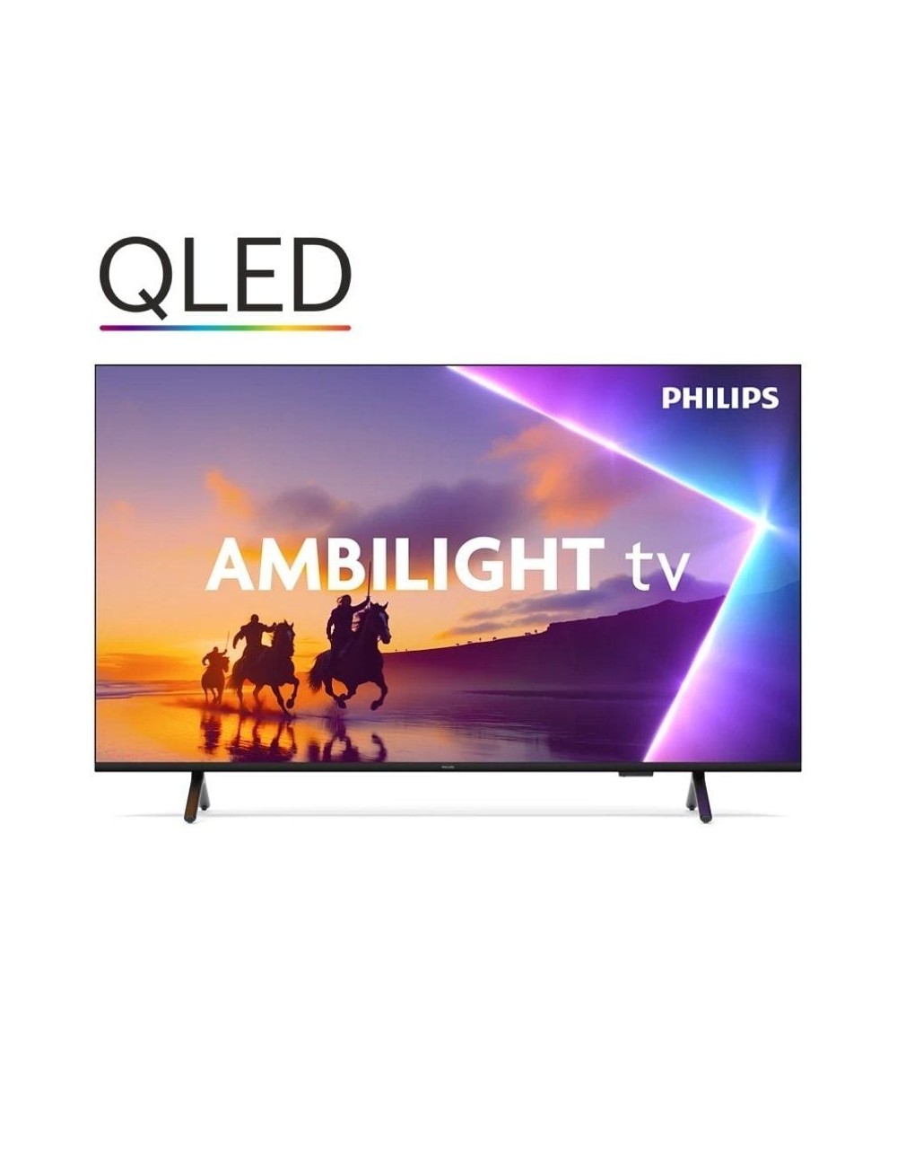 Televisor Philips QLED 75PUS8510 75'/ Ultra HD 4K/ Ambilight/ Smart TV/ WiFi