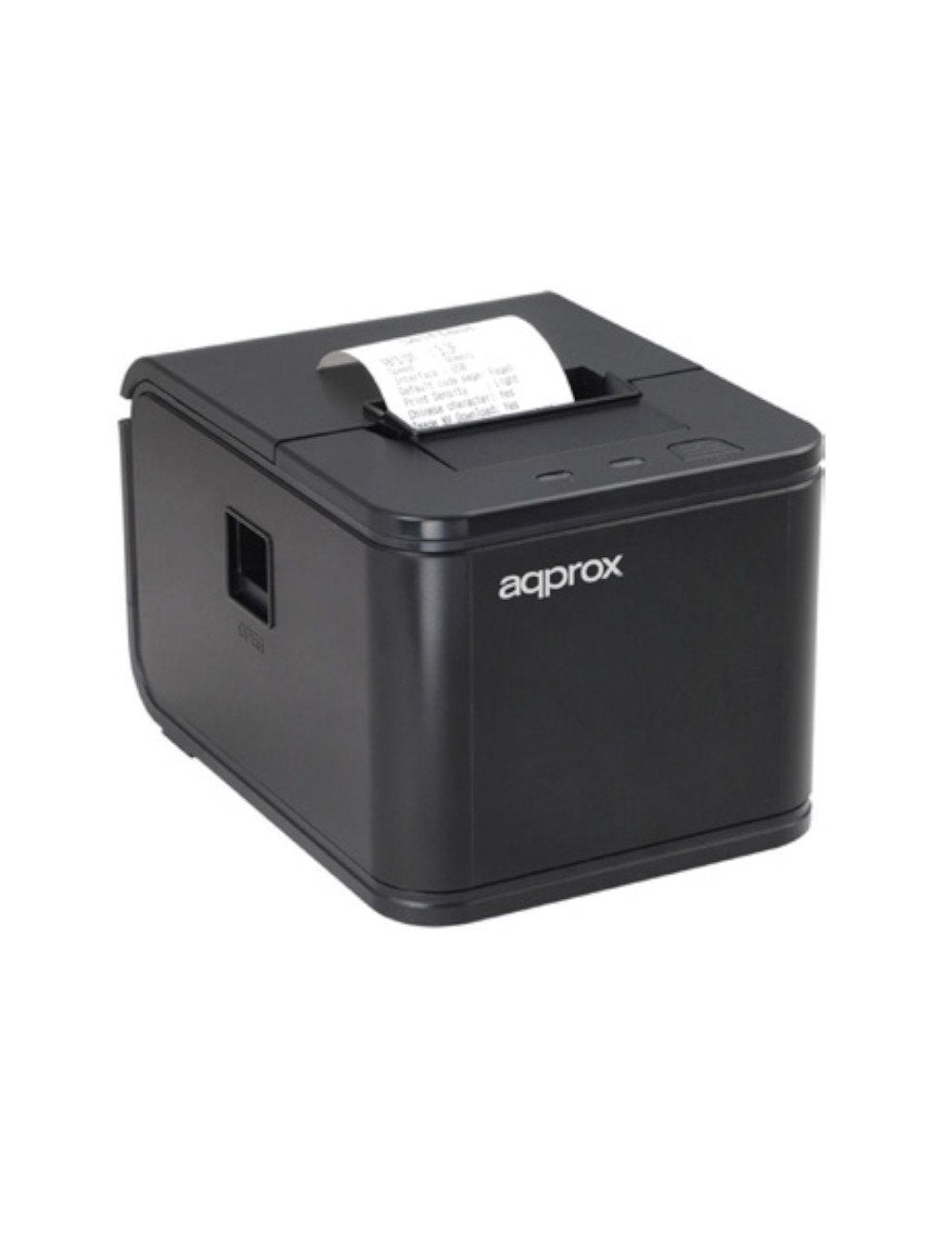 Impresora de Tickets Approx appPOS58AU/ Térmica/ Ancho papel 58mm/ USB/ Negra