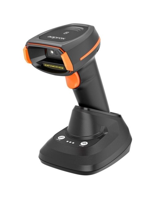 Lector de Código de Barras 1D-2D-QR Approx appLS24WSBS/ USB/ Bluetooth/ Radiofrecuencia