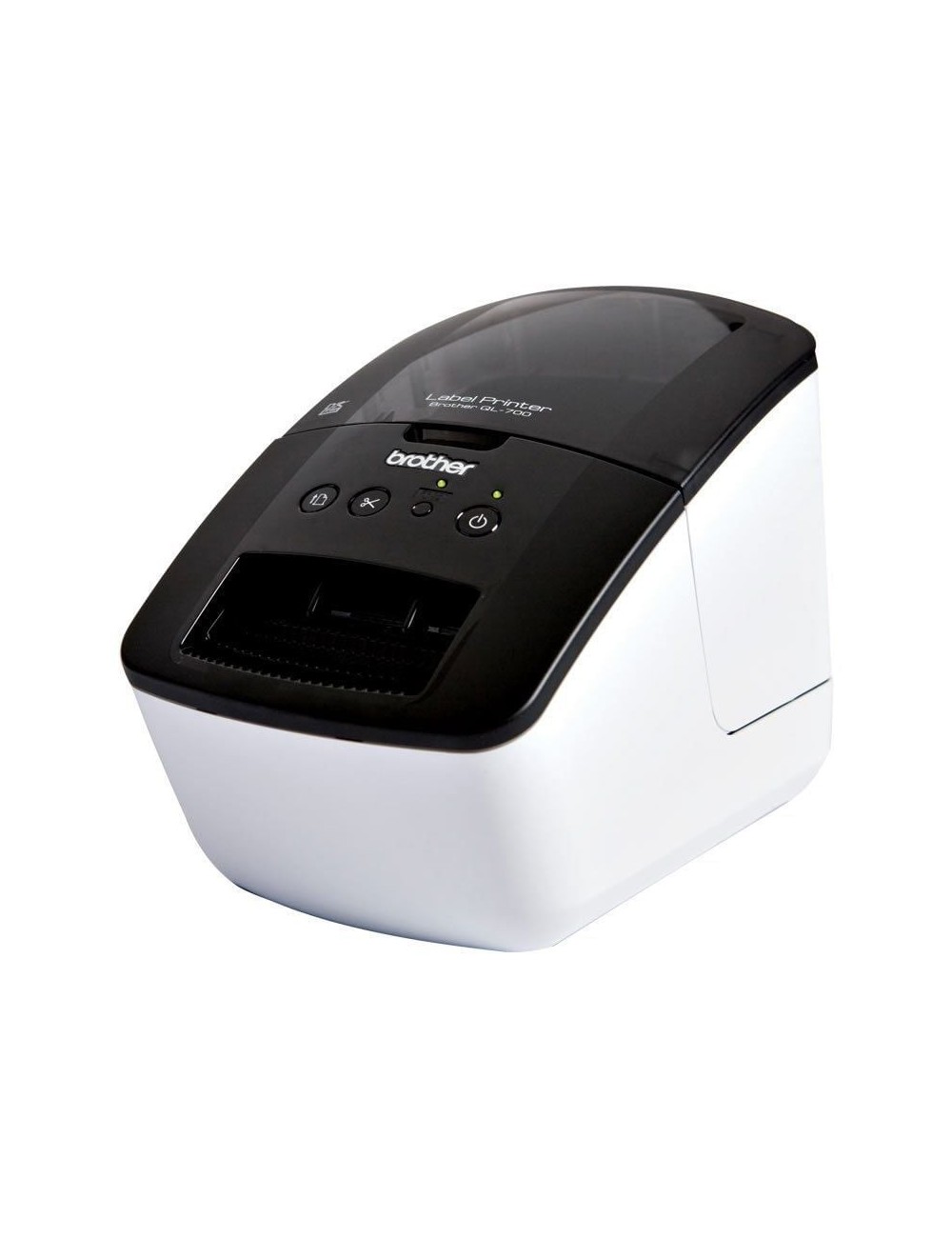 Impresora de Etiquetas Brother QL-700/ Térmica/ Ancho etiqueta 62mm/ USB/ Blanca y Negra