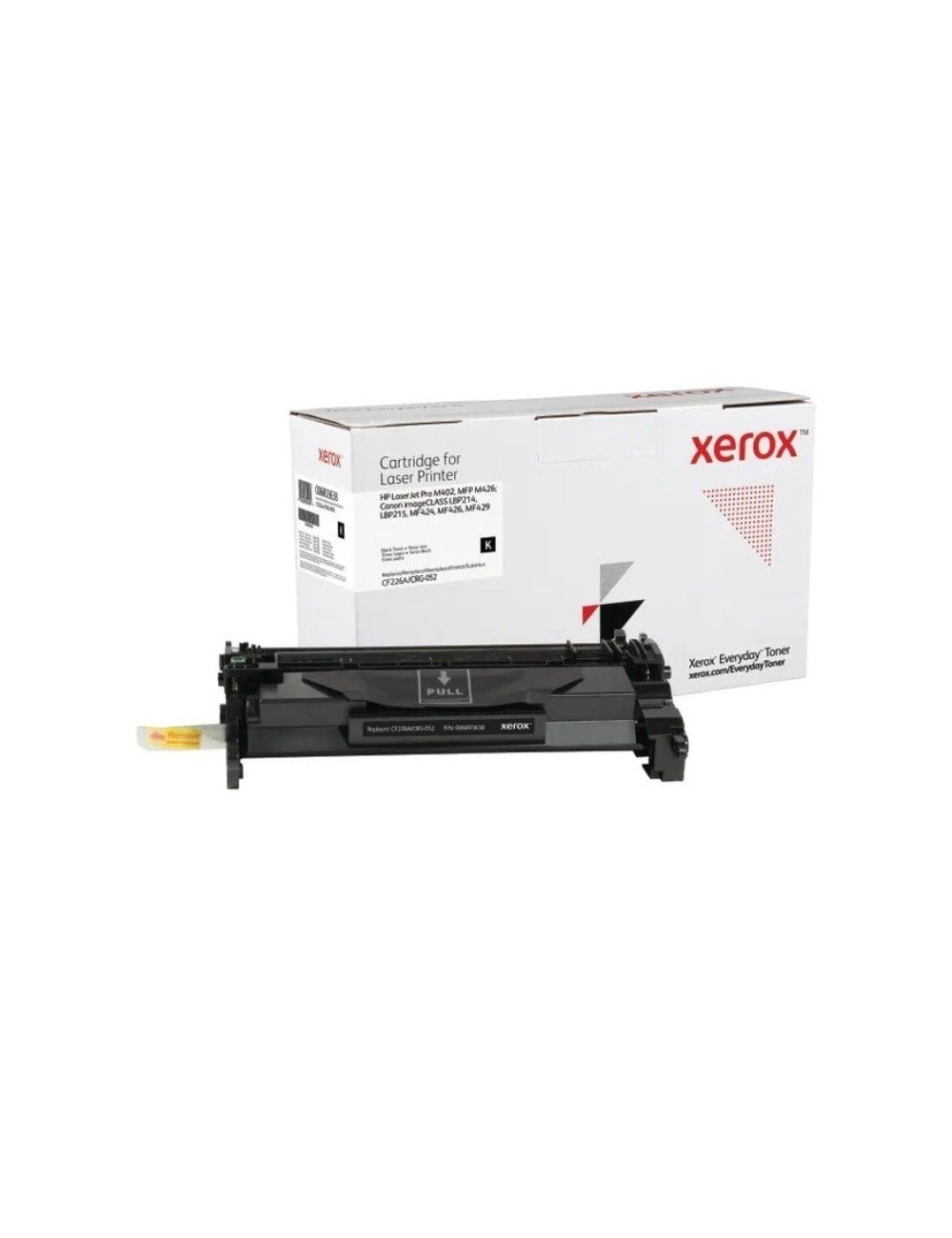 Tóner compatible Xerox 006R03638 compatible con HP CF226A/CRG-052/ 3100 páginas/ Negro