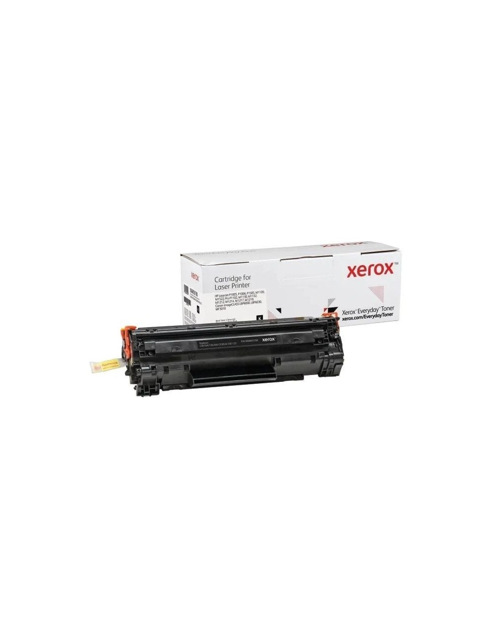 Tóner compatible Xerox 006R03708 compatible con HP CB435A/CB436A/CE285A/CRG-125/ 2000 páginas/ Negro