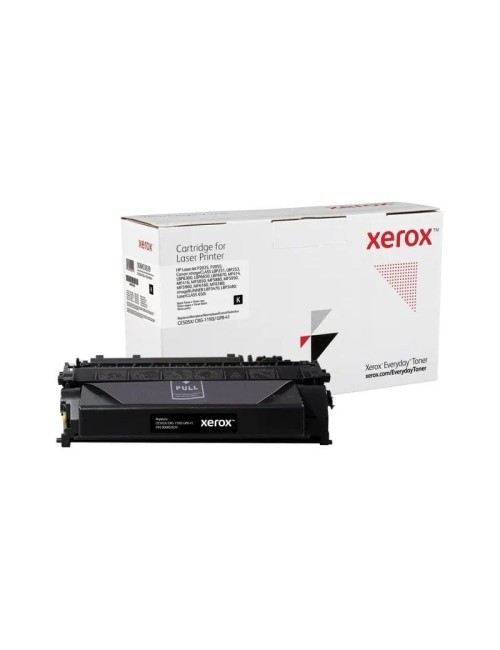 Tóner compatible Xerox 006R03839 compatible con HP CE505X/ CRG-119II/ GPR-41/ 6500 páginas/ Negro