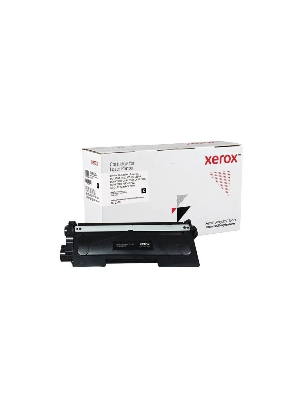 Tóner compatible Xerox 006R04205 compatible con Brother TN-2320/ 2600 páginas/ Negro