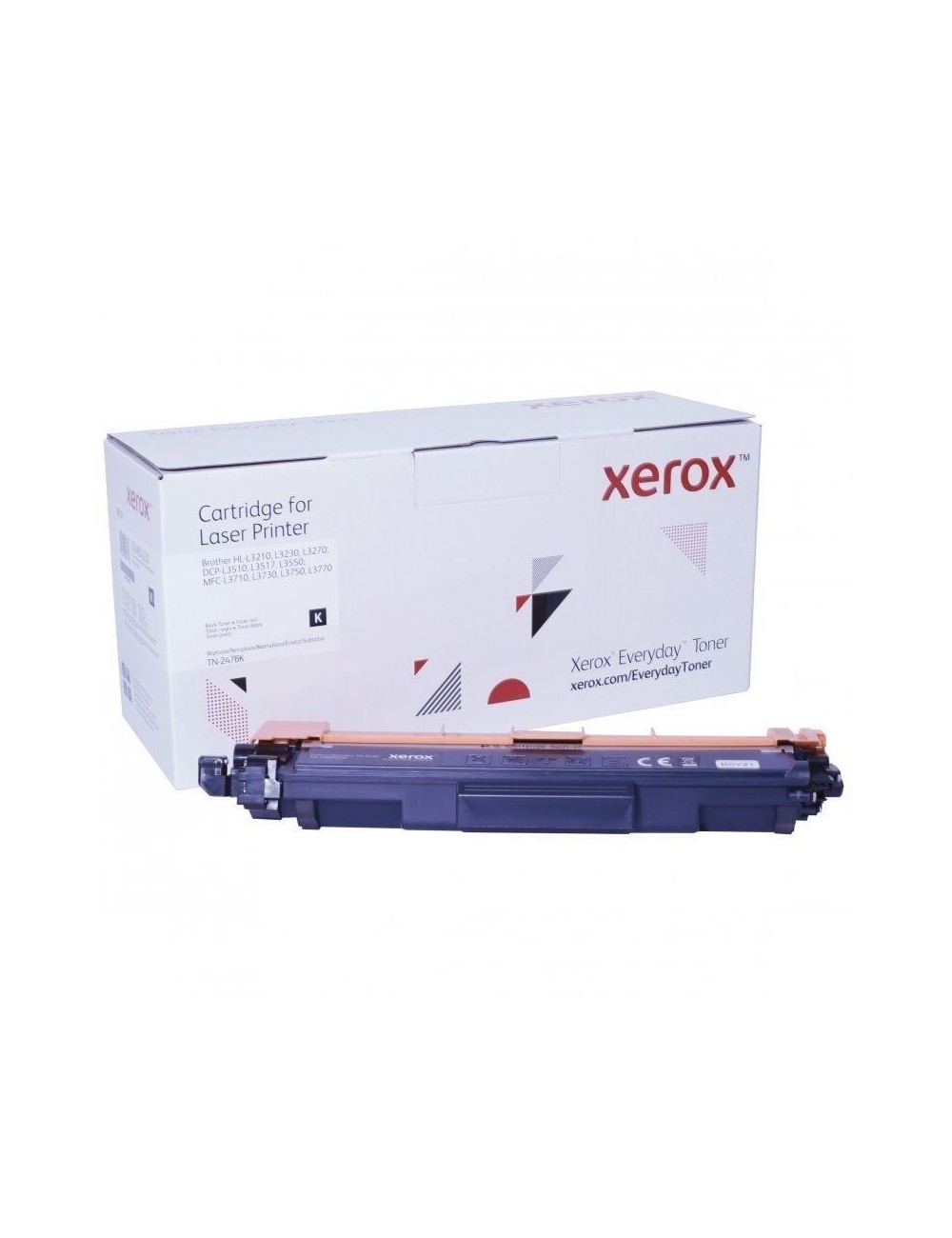 Tóner compatible Xerox 006R04230 compatible con Brother TN-247BK/ Negro