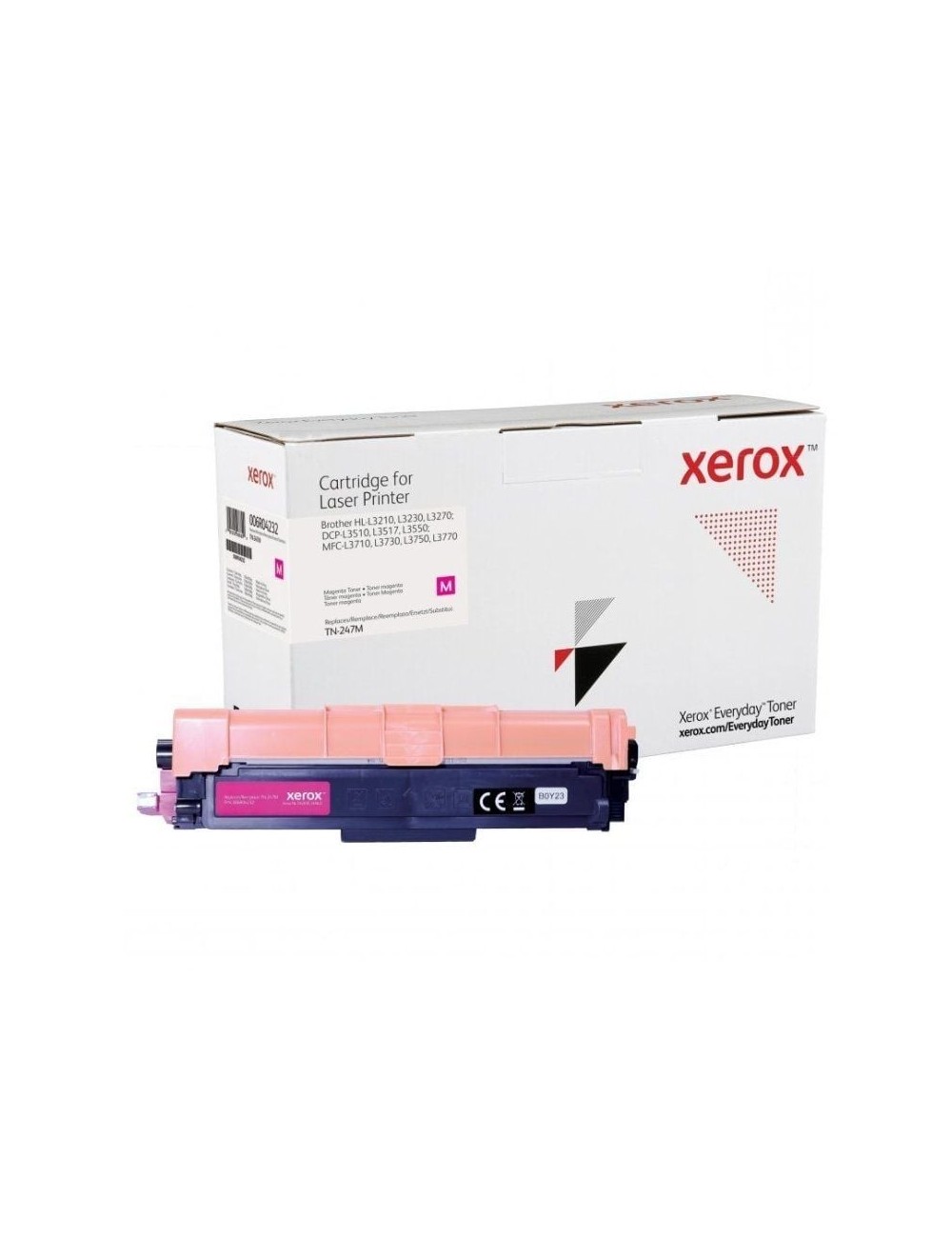 Tóner compatible Xerox 006R04232 compatible con Brother TN-247M/ Magenta