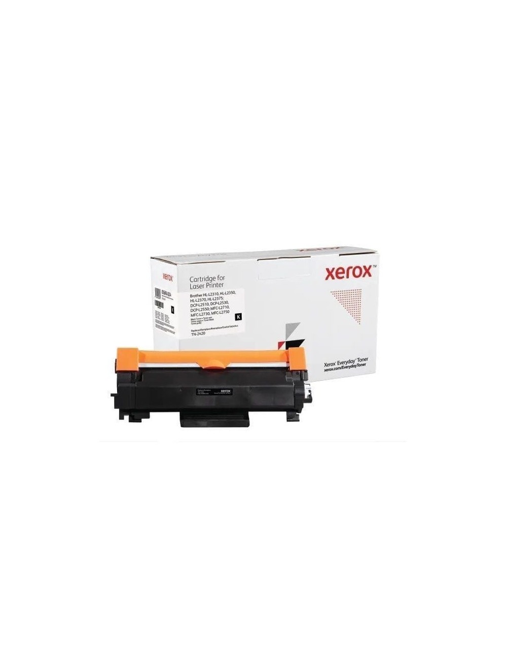 Tóner compatible Xerox 006R04792 compatible con Brother TN-2420/ 3000 páginas/ Negro