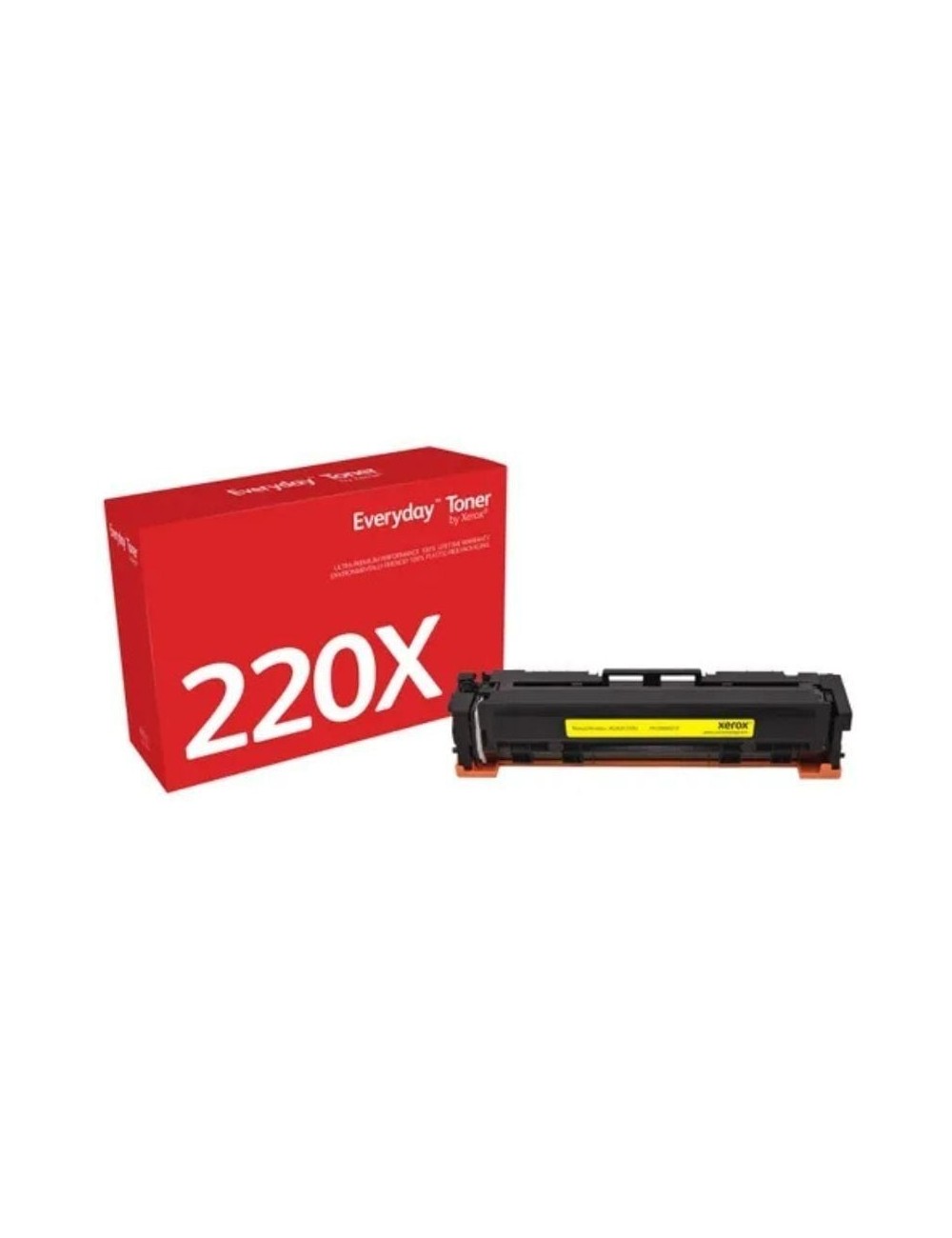 Tóner compatible Xerox 006R05210 compatible con HP W2202X Alta Capacidad/ 5500 páginas/ Amarillo