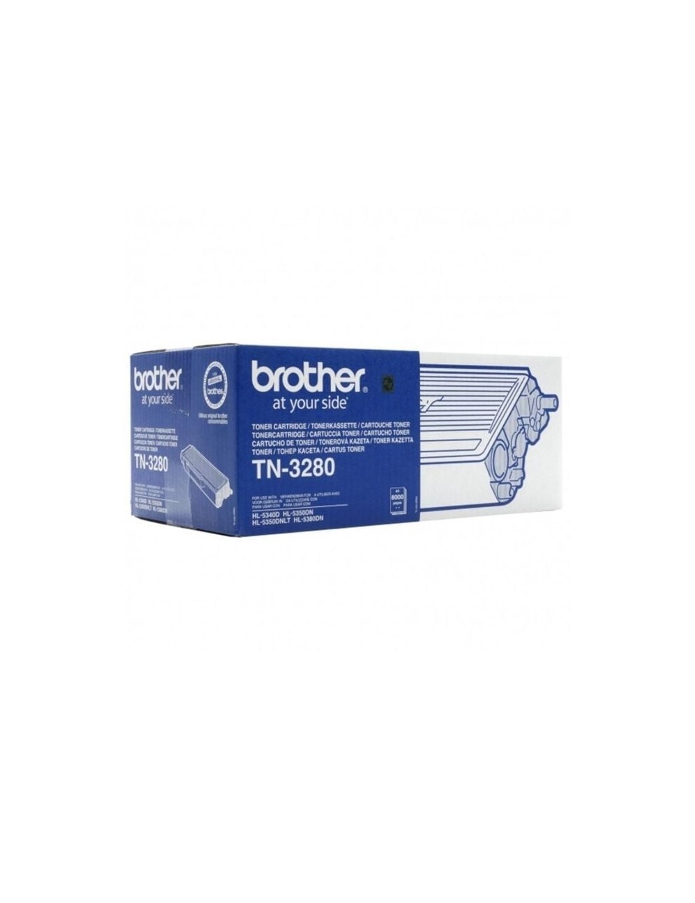 Tóner Original Brother TN-3280 Alta Capacidad/ Negro