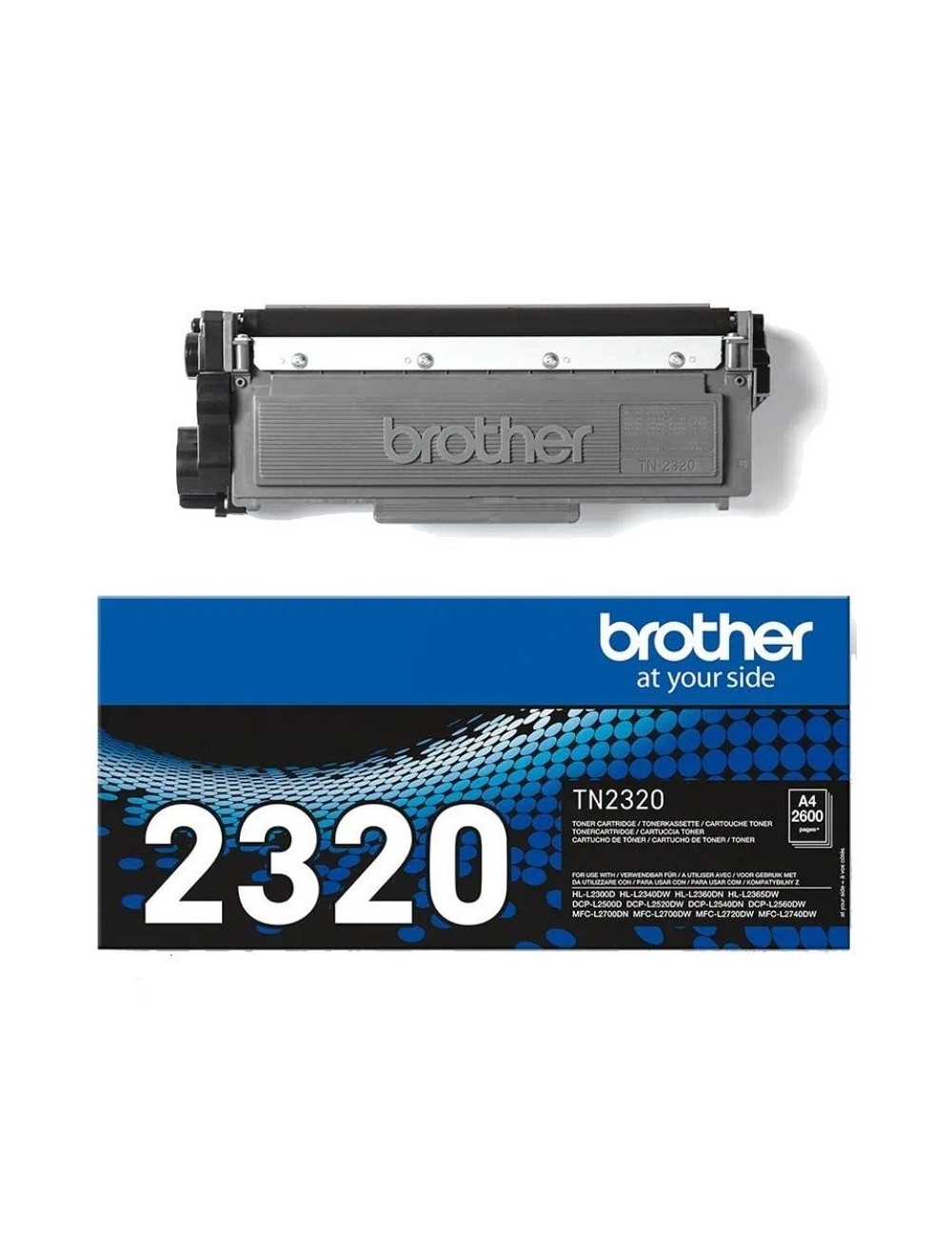 Tóner Original Brother TN-2320/ Negro