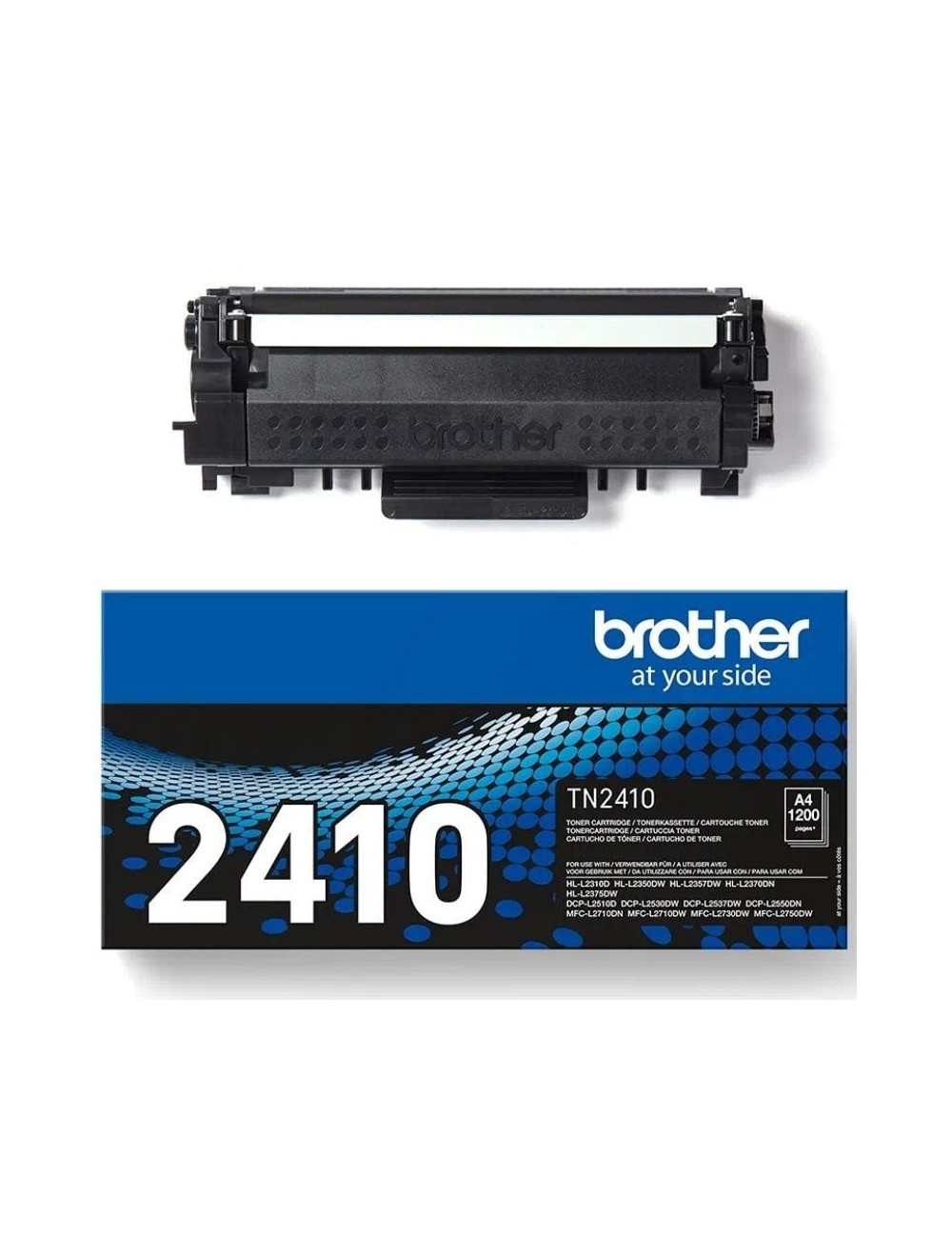 Tóner Original Brother TN-2410/ Negro