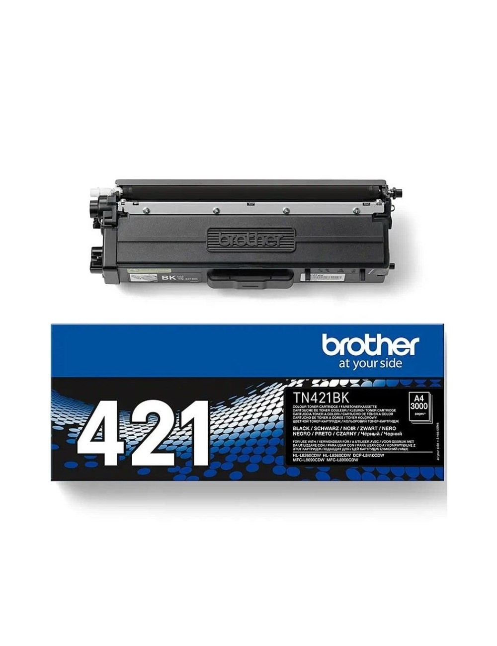 Tóner Original Brother TN-421BK/ Negro