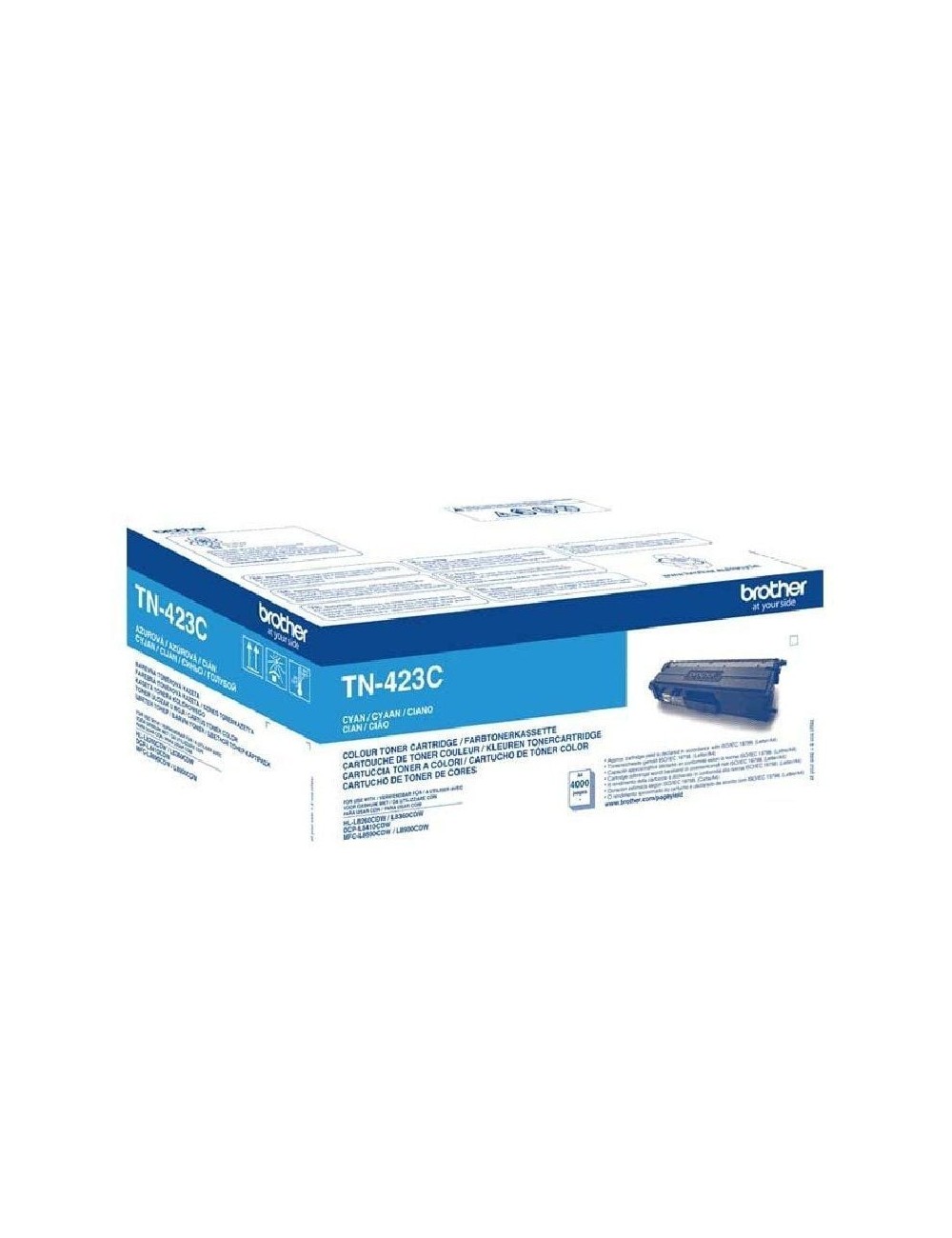 Tóner Original Brother TN-423C Alta Capacidad/ Cian