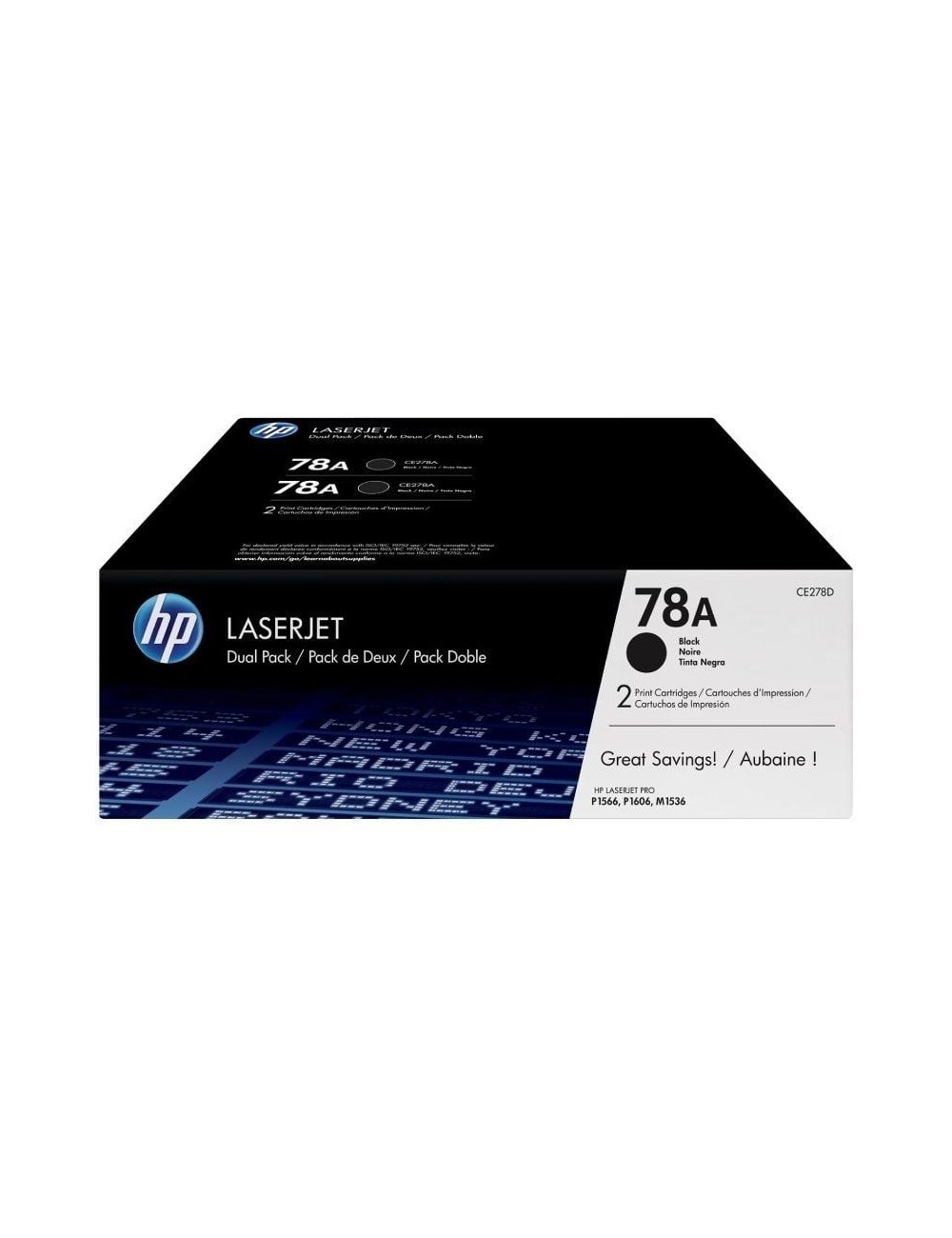 Tóner Original HP nº78A Multipack/ 2x Negro